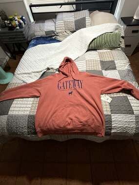 ComfortWash Gateway National Recreation Area Deer Logo Pullover Hoodie 2XL